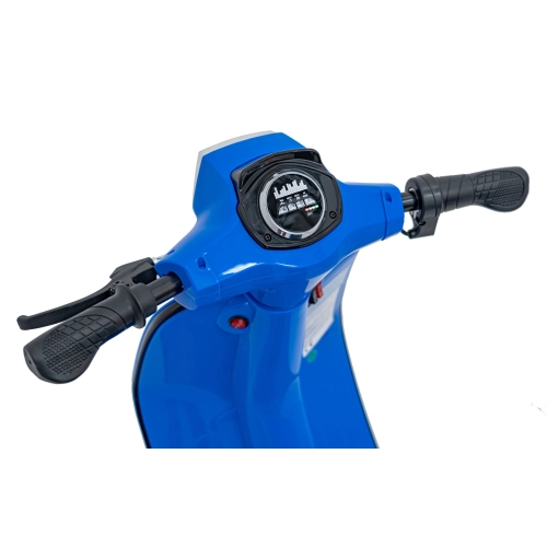 Pojazd Skuter dla dzieci na akumulator Retro 23 Niebieski SX2438.NIE